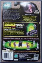 Admiral Motti from Star Wars - Power of the Force II - Comm-Tech manufactured by Kenner [Back]