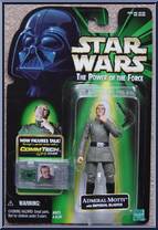 Admiral Motti from Star Wars - Power of the Force II - Comm-Tech manufactured by Kenner [Front]