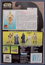 C-3PO from Star Wars - Power of the Force II - Hologram Green Card manufactured by Kenner [Back]