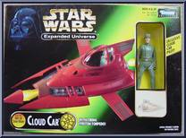 Cloud Car (with Cloud Car Pilot) from Star Wars - Power of the Force II - Expanded Universe manufactured by Kenner [Front]