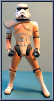 Dewback & Sandtrooper from Star Wars - Power of the Force II - Creature Sets manufactured by Kenner [Loose]