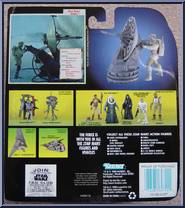 Hoth Rebel Soldier from Star Wars - Power of the Force II - Deluxe Figures manufactured by Kenner [Back]