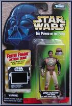 Lando Calrissian (Skiff Guard Disguise) from Star Wars - Power of the Force II - Freeze Frame manufactured by Kenner [Front]