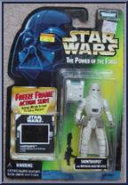 Snowtrooper from Star Wars - Power of the Force II - Freeze Frame manufactured by Kenner [Front]