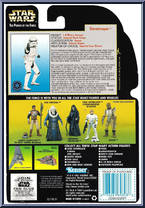 Stormtrooper from Star Wars - Power of the Force II - Green Card manufactured by Kenner [Back]