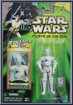 K-3PO (Echo Base Protocol Droid) from Star Wars - Power of the Jedi - Empire Strikes Back manufactured by Kenner [Front]