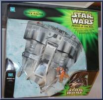 Luke Skywalker's Snowspeeder from Star Wars - Power of the Jedi - Vehicles manufactured by Kenner [Top]