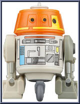 Chopper (C1-10P) from Star Wars - Retro Collection - Ahoska manufactured by Hasbro [Loose]