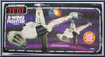 B-Wing Fighter from Star Wars - Return of the Jedi - Vehicles manufactured by Kenner [Front]