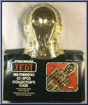 See-Threepio (C-3PO) Collector's Case from Star Wars - Return of the Jedi - Accessories manufactured by Kenner [Front]