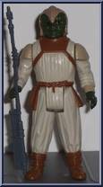 Klaatu (Skiff Guard Outfit) from Star Wars - Return of the Jedi - Basic Series manufactured by Kenner [Loose]