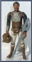 Lando Calrissian (Skiff Guard Disguise) from Star Wars - Return of the Jedi - Basic Series manufactured by Kenner [Loose]