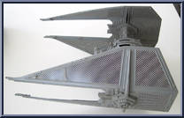 TIE Interceptor from Star Wars - Return of the Jedi - Vehicles manufactured by Kenner [Loose]