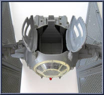 TIE Interceptor from Star Wars - Return of the Jedi - Vehicles manufactured by Kenner [Loose]