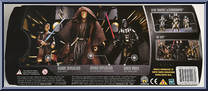 Anakin Skywalker to Darth Vader from Star Wars - Revenge of the Sith - Evolutions manufactured by Hasbro [Back]