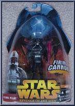 Clone Pilot (Firing Cannon) (Shadow Pilot) from Star Wars - Revenge of the Sith - Collection 1 manufactured by Hasbro [Front]