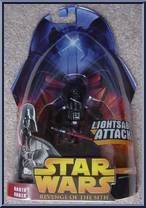 Darth Vader (Lightsaber Attack!) from Star Wars - Revenge of the Sith - Collection 1 manufactured by Hasbro [Front]