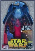 Royal Guard (Red) (Senate Security) from Star Wars - Revenge of the Sith - Collection 2 manufactured by Hasbro [Front]