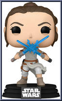 Rey (Two Lightsabers) Action Figure