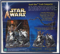 Death Star Trash Compactor (Luke Skywalker & Han Solo) from Star Wars - Saga - A New Hope manufactured by Hasbro [Back]