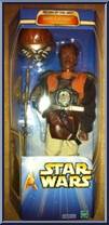 Lando Calrissian (Skiff Guard Disguise) from Star Wars - Saga - 12" Scale - Return of the Jedi manufactured by Hasbro [Front]