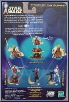 Yoda (Jedi Master) from Star Wars - Saga - Attack of the Clones manufactured by Hasbro [Back]