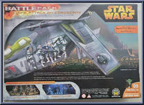 Clone Attack on Coruscant from Star Wars - Saga Collection - Battle Packs manufactured by Hasbro [Back]