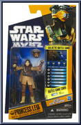 Princess Leia (Boushh Disguise) from Star Wars - Saga Legends (2010) - Basic Series manufactured by Hasbro [Front]