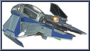 Obi-Wan's Jedi Starfighter (Blue) (Revenge Of The Sith) Action Figure
