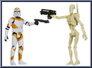 Utapau (Battle Droid / 212th Battalion Clone Trooper) Action Figure