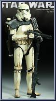 Sandtrooper Corporal from Star Wars - Militaries of Star Wars manufactured by Sideshow [Loose]