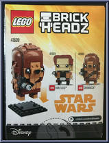 Chewbacca from Star Wars - Solo - Basic Series manufactured by Lego [Back]