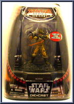 Bossk from Star Wars - Titanium - Display Cased manufactured by Hasbro [Front]
