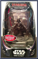 Darth Vader (Vintage Finish) from Star Wars - Titanium - Display Cased manufactured by Hasbro [Front]