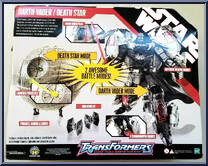 Darth Vader / Death Star from Star Wars - Transformers - Basic Series manufactured by Hasbro [Back]