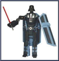 Darth Vader to Tie Advanced X1 Starfighter from Star Wars - Transformers - Crossovers manufactured by Hasbro [Loose]