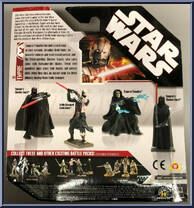 The Force Unleashed: Empire from Star Wars - Unleashed - Battle Packs manufactured by Hasbro [Back]