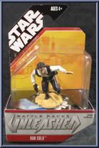 Han Solo from Star Wars - Unleashed - Battle Packs - Singles manufactured by Hasbro [Front]