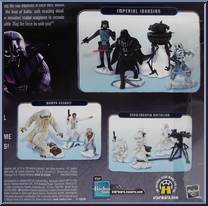 Battle of Hoth: Imperial Invasion (4 Figures) from Star Wars - Unleashed - Battle Packs manufactured by Hasbro [Back]