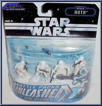 Battle of Hoth: Imperial Snowtroopers from Star Wars - Unleashed - Battle Packs manufactured by Hasbro [Front]