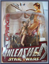 Princess Leia (Sultry) from Star Wars - Unleashed - 2002 Unleashed manufactured by Hasbro [Front]