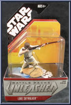 Luke Skywalker from Star Wars - Unleashed - Battle Packs - Singles manufactured by Hasbro [Front]