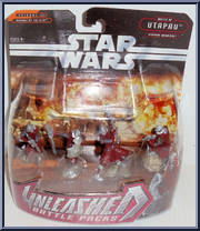 Battle of Utapau: Utapaun Warriors from Star Wars - Unleashed - Battle Packs manufactured by Hasbro [Front]