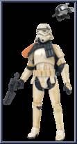 Sandtrooper (with Patrol Droid) from Star Wars - Vintage Collection - Basic Series manufactured by Hasbro [Loose]