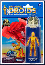 C-3PO from Star Wars - Vintage Collection (2018) - Droids manufactured by Hasbro [Front]