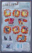 Lt. Sparks from Steel - Basic Series manufactured by Kenner [Back]