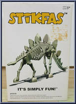Stegosaurus from Stikfas - Dinosaur manufactured by Banyj [Front]