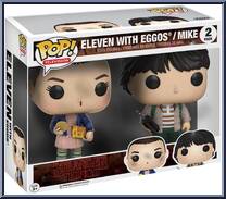 Eleven with Eggos / Mike from Stranger Things - Pop! Sets manufactured by Funko [Front]