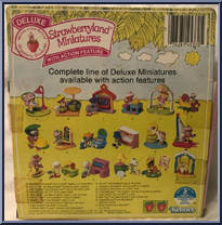 Almond Tea (and Marza Panda Having Tead Under a Parasol) from Strawberryland Miniatures - Deluxe manufactured by Kenner [Back]