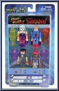 Morrigan vs Demitri / Evil Ryu vs Akuma from Street Fighter II - Minimates - Box Sets manufactured by Diamond Select [Front]